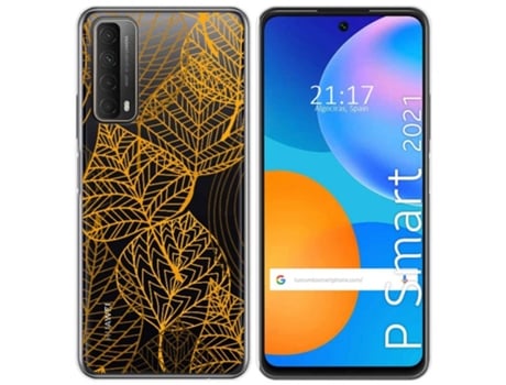 Carcasa Huawei P Smart 2021 TUMUNDOSMARTPHONE Dibujos Transparente Multicolor