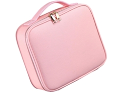 Neceser Portátil Con Compartimentos, Práctico Neceser De Viaje Para Cosméticos Y Accesorios.