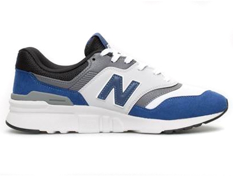 Zapatillas Deportivas NEW BALANCE 997 Hombre (Blanco, azul, Gris - Material Sintético - 46,5)
