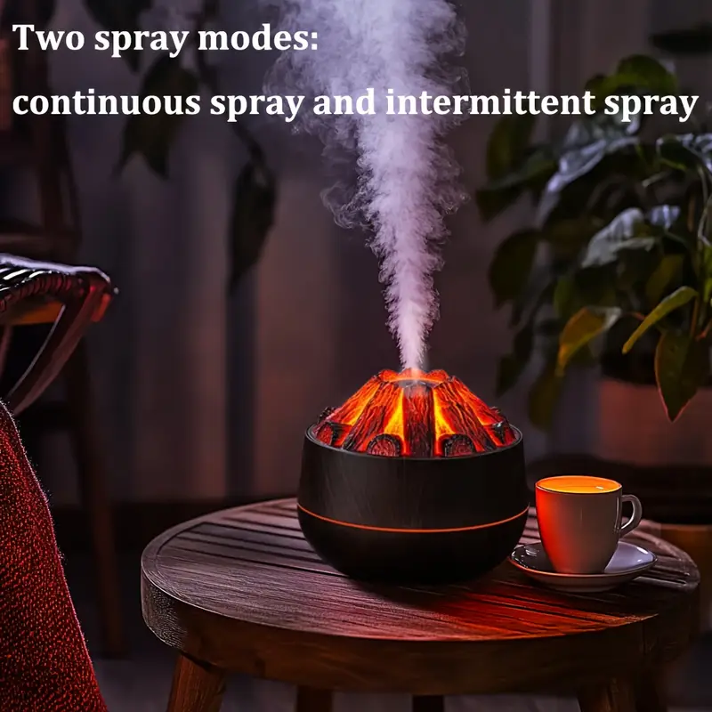 Mini humidificador portátil (negro), vapor frío, alimentación USB
