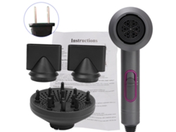 Secador De Pelo Eléctrico Profesional Para Salón Secador De Aire Caliente Y Frío Herramienta De Estilismo 100v