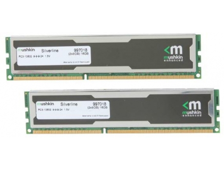 Memoria Ram Mushkin Silverline-Serie 16 GB 2 x 8 GB DDR3 1333 MHz