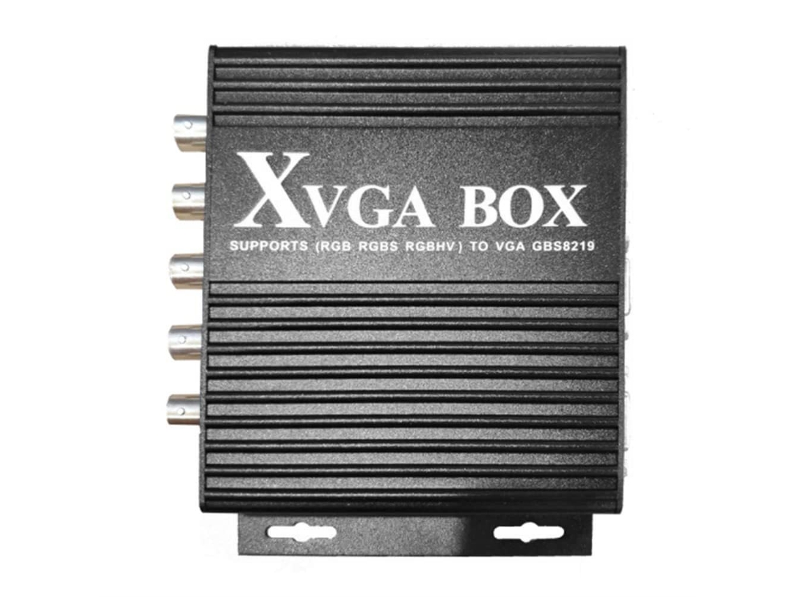 Convertidor De Vídeo Industrial Xvga Rgb A Vga Rgbs Para Monitor Gbs-8219 (enchufe Europeo)