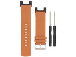 Pulseira De Couro Para Relógio Amazfit T Rex Pro Pulseira De Relógio Inteligente De Duas Faces Substituição Marrom