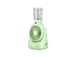 Ventilador nebulizador USB, enfriador de viento de 4 velocidades Chrui (verde)