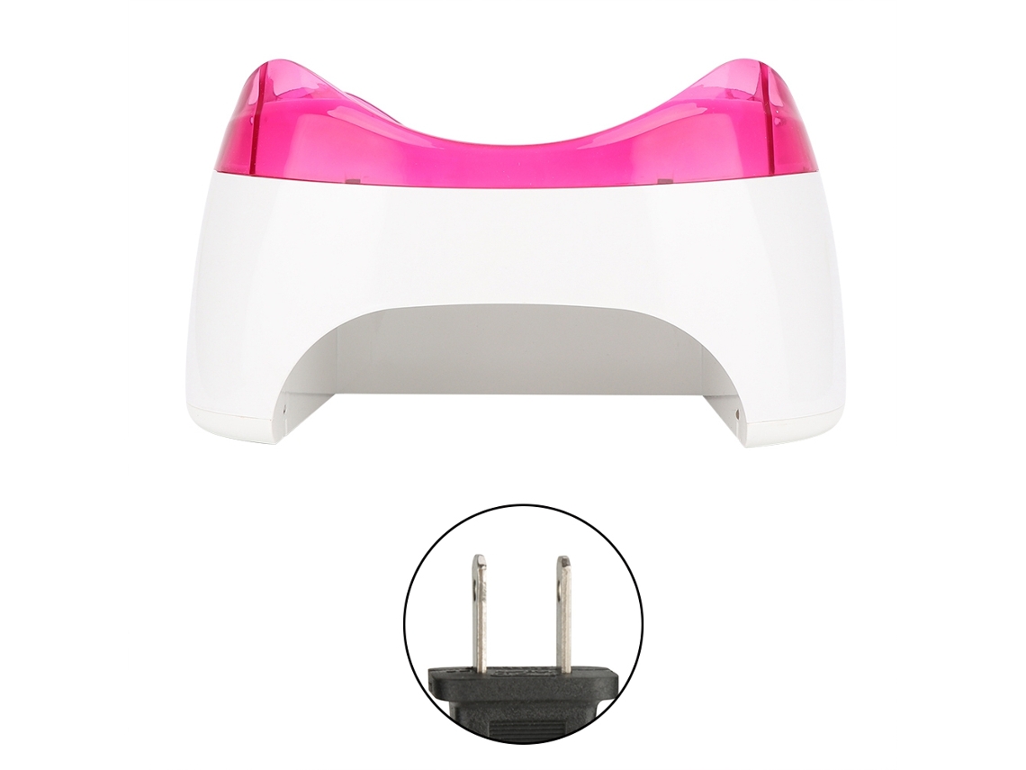 Rebe-lâmpada Uv Led De 36w Para Unhas Com Função De Secagem E Armazenamento Cor Rosa Vermelha