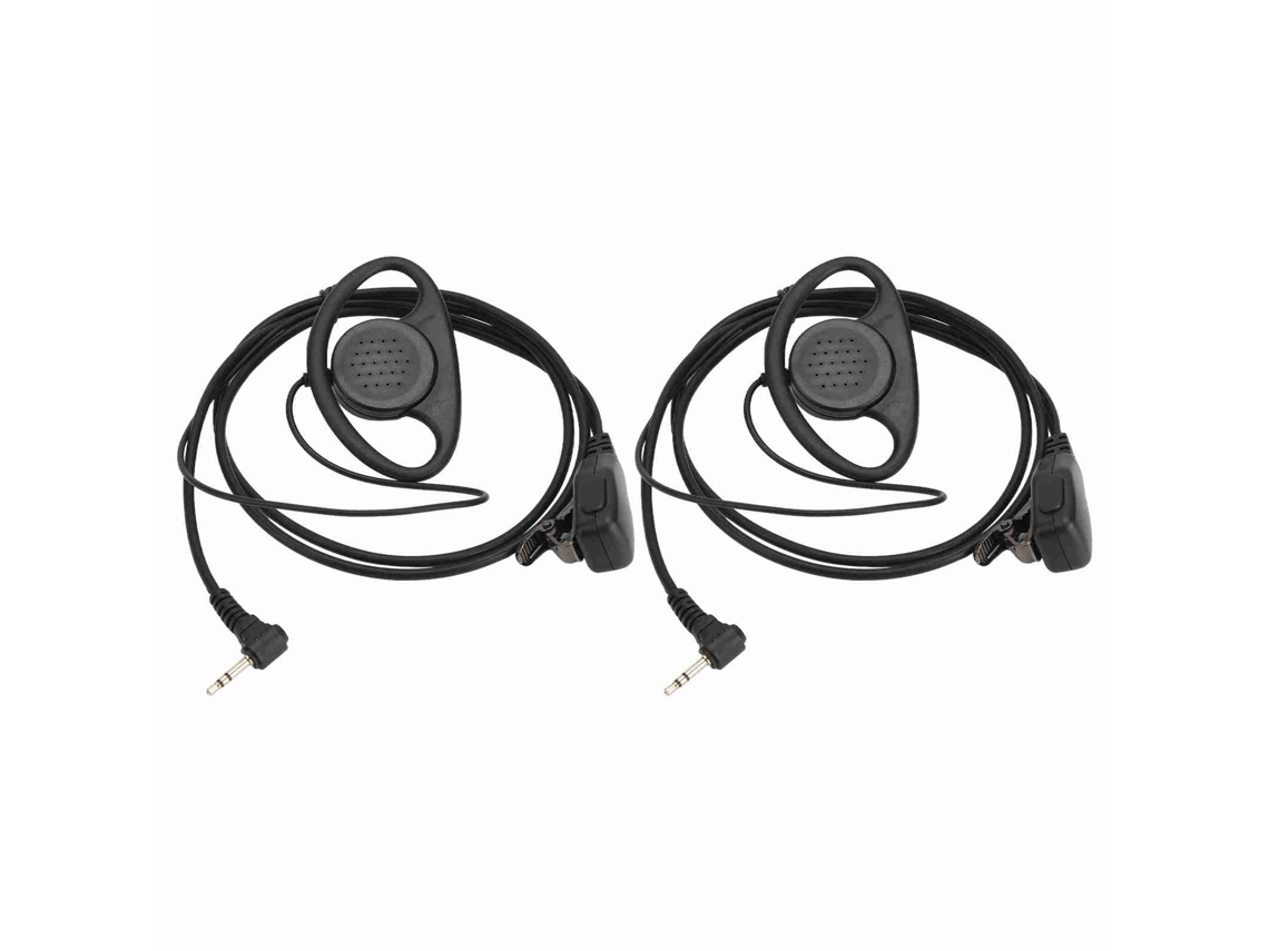 Auriculares Para Radio Bidireccional De 1 Pin Y 2,5 Mm Con Proceso De Galvanoplastia Para Walkie-talkie Motorola (2 Unidades)