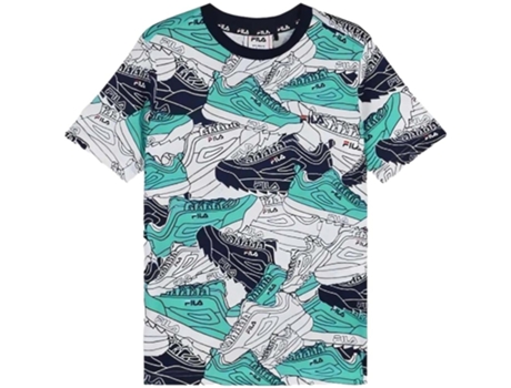Camiseta de Manga Corta Billing Disruptor AOP FILA