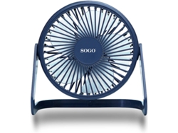 Mini Ventilador de Mesa SOGO VEN-SS-21401-N (1 velocidades - 2 W - Diámetro 12 cm)