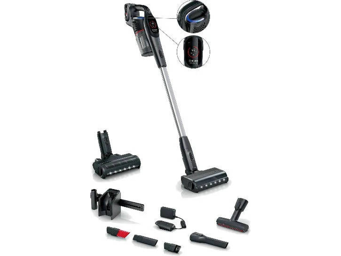 Aspiradora Vertical BOSCH BCS931BQC Unlimited 9 (Autonomía 60 min - 0.4 L - Negro)  