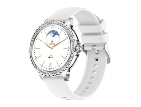 Reloj inteligente, llamada Bluetooth, más de 20 modos deportivos, Plata VEANXIN