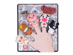 Juego De Marionetas De Dedo De Animales: Juguete Interactivo Para Contar Cuentos Para Niños.