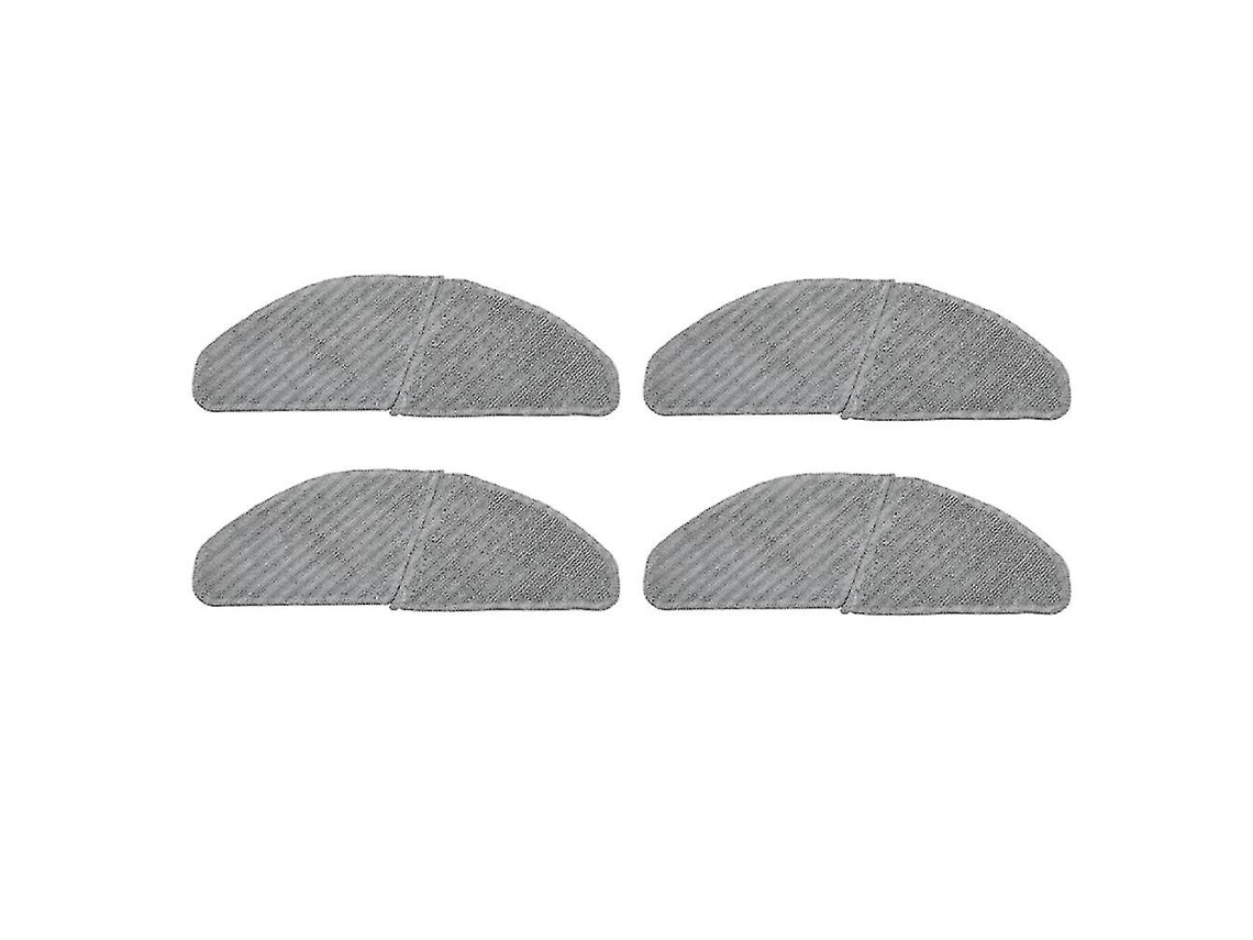 4 paños de fregona compatibles con los accesorios de la aspiradora robot Midea S8/M7pro.