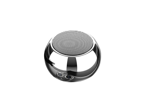 Altavoz Bluetooth portátil Mini inalámbrico galvanizado redondo