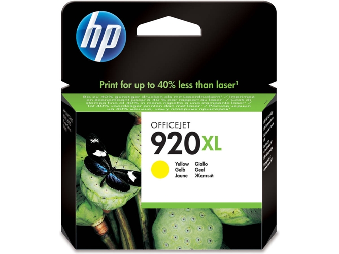Cartucho de tinta HP HP 920XL Original Amarillo 1 pieza(s)