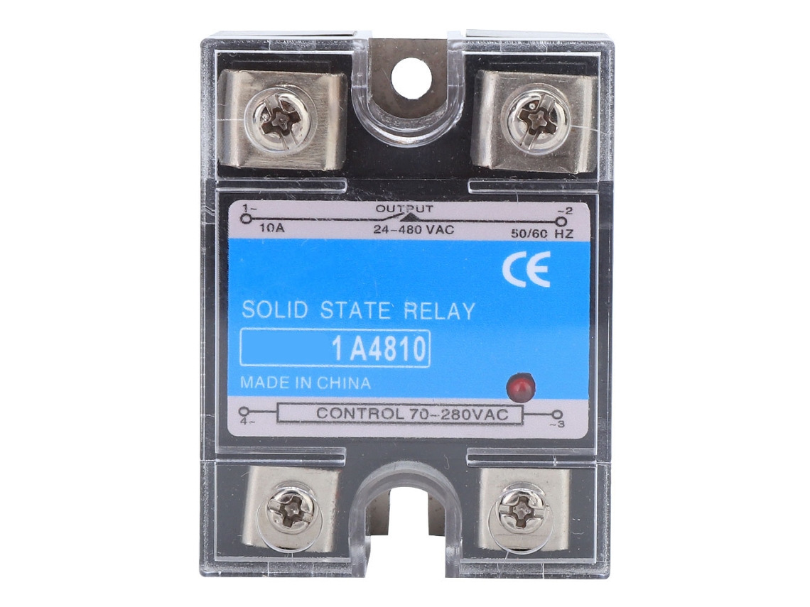 20d26n relé de Estado Sólido Ac Ac 10a 70 280vca Entrada 24 480vca Carga para Máquinas Cnc Equipamentos Elétricos Berm 1 A4810