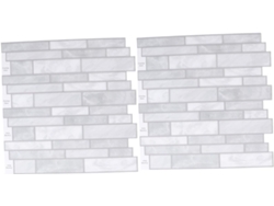 2 Láminas De Pegatinas Autoadhesivas Para La Pared Del Baño