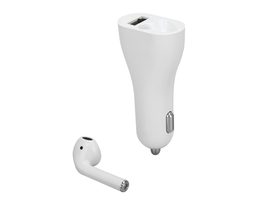 Auriculares Inalámbricos Bluetooth 5.0 De Un Solo Lado Con Cargador Para Coche Para Uso Profesional.