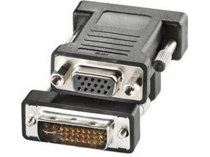 Adaptador de interfaz NILOX CRO12033105 DVI-I VGA Negro