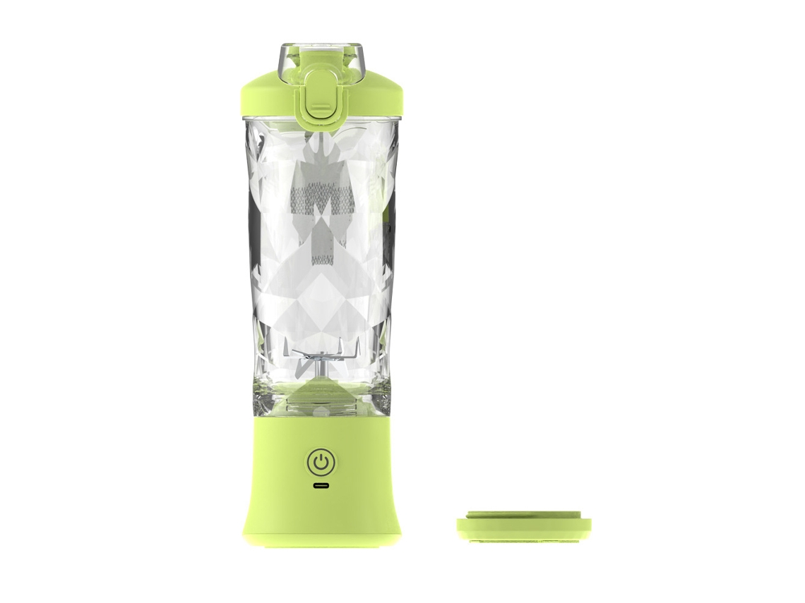 Exprimidor CHRUI De Frutas De 600 Ml Con Carga Usb (Amarillo Fluorescente)