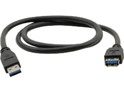 Cable USB KRAMER ELECTRONICS (USB - USB - 90 cm - Negro)