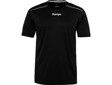 Camiseta para Hombre KEMPA Poly Negro para Balonmano