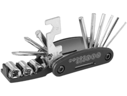 Omni-kit De Reparación Multifuncional Para Bicicleta 16 En 1 Herramientas Portátiles Plegables Para Bicicletas De Carretera Y Montaña