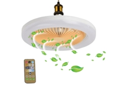 Ventilador de techo inteligente con luz regulable de 30 W E27