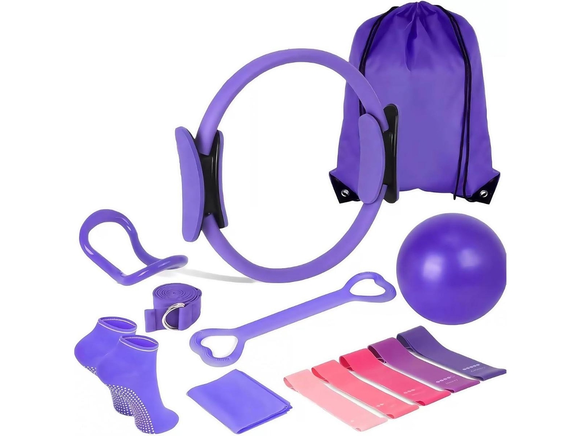 Juego De Accesorios De Pilates (morado)