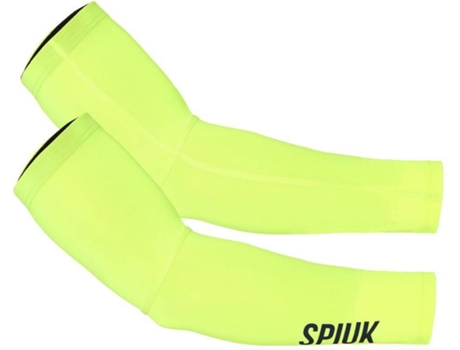 Manga para Hombre SPIUK Manguitos Xp Amarillo para Ciclismo (XL - XXL)