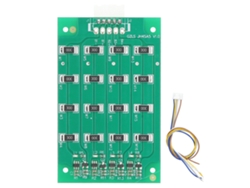 TRUYUETY Placa de Protección para Batería de Litio 1S 2S 3S 4S Universal 500mA con Equalizador y Luz Indicadora
