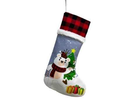 Medias navideñas, adornos para el árbol de Navidad, decoración colgante, regalos de fiesta, recuerdo para niños, estilo 4