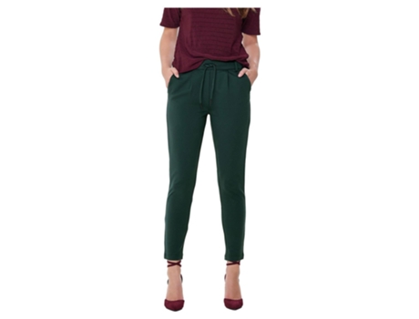 Calça ONLY Calça Poptrash Life Easy Verde M / 32 Mulher