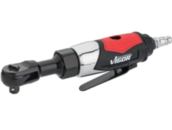 VIGOR V6554 Carraca Neumática Cuadrado Macizo 3/8 Pulgadas 10 Mm 236 Mm