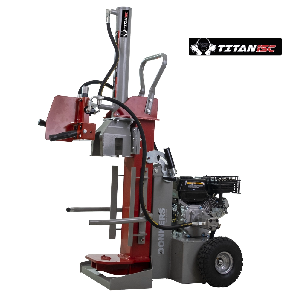 Partidor de troncos Titan multiposición de 15 toneladas de Donker