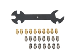 25 Boquillas Extrusoras Para Impresoras 3d De 0,4 Mm Y 1,75 Mm Para Cr 10, Ender 3 Y Ender3 Pro.