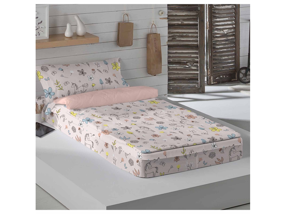 Saco Nórdico Sin Relleno Estampado Infantil Cama 105 Algodón Extra suave Fabricado en España DINKY COOL KIDS