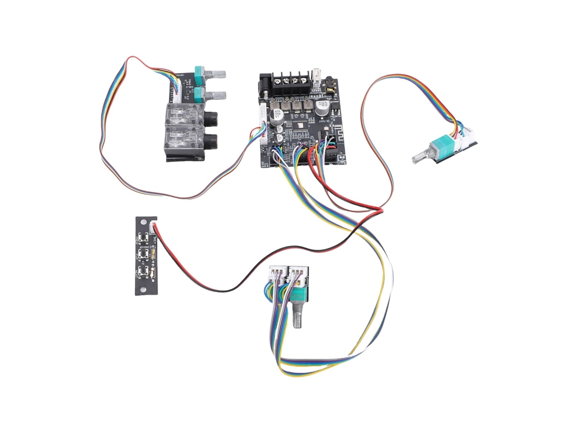 Módulo Amplificador Bluetooth De 2.1 Canales, Placa De Potencia De Audio De Alta Velocidad Para