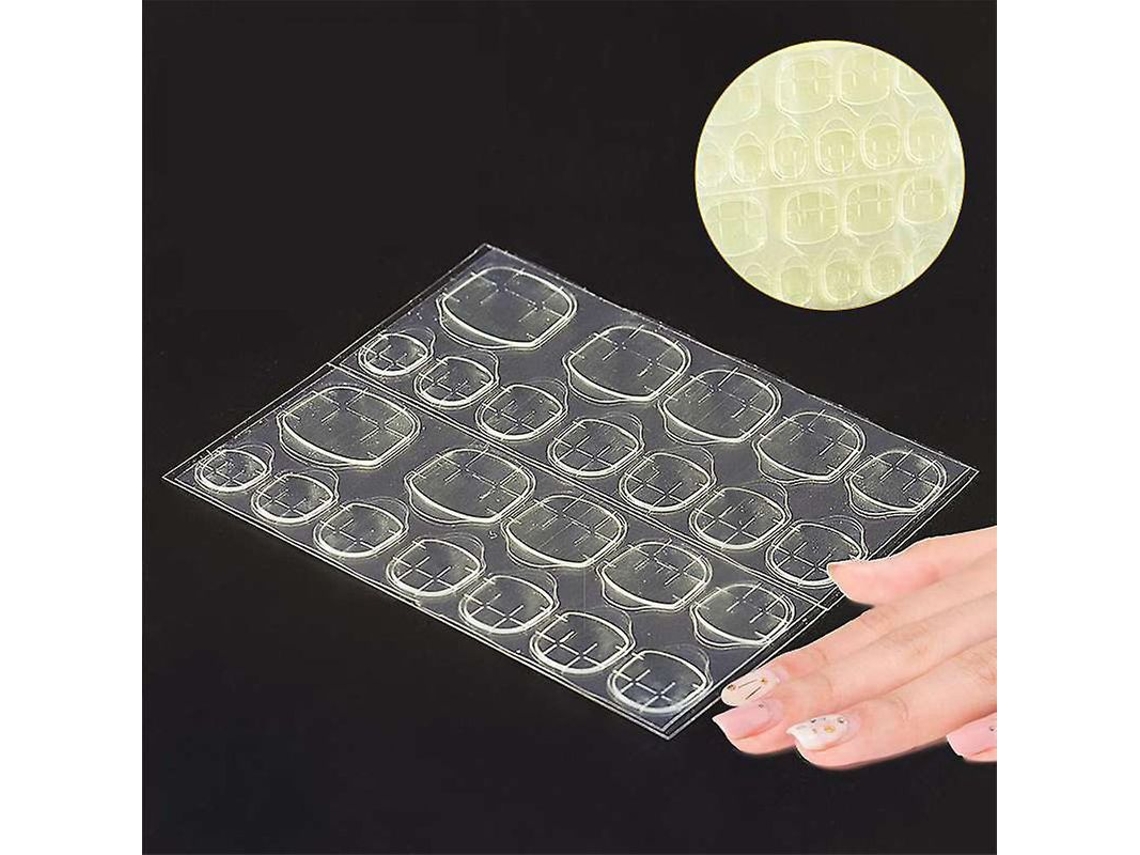 Tiras Adhesivas De Doble Cara Para Uñas Postizas, Tiras Adhesivas Para Uñas De Gel.