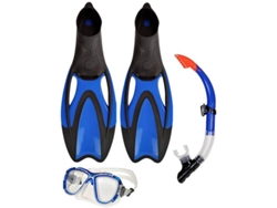 Kit DISFRAZZES de Buceo Mariola (Aletas + Gafas + Tubo - 44-46)
