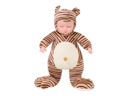 Muñeco Tigre de Vinilo con Luces y Música, 40 cm, para Niños de 4 a 6 Años