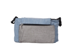 Bolsa de almacenamiento para cochecito de bebé de tela Oxford con portabotellas
