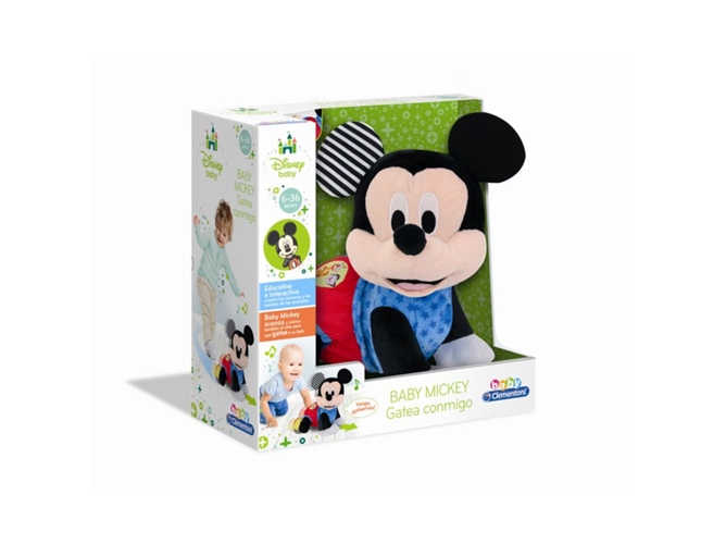 Peluche Interactivo CLEMENTONI Mickey Gateos
