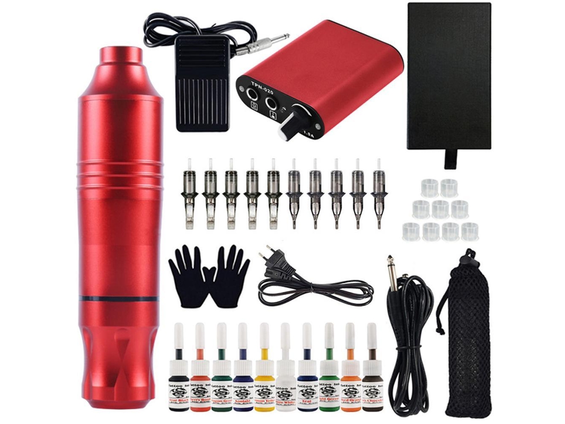 Kit De Máquina De Tatuar Para Principiantes (para Armar Uno Mismo)
