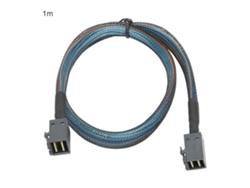 Cabo Adaptador Sff-8643 Para Sff8643 H0106 Servidor Mini Sas Hd36p Trançado De Nylon 1m 12gbps