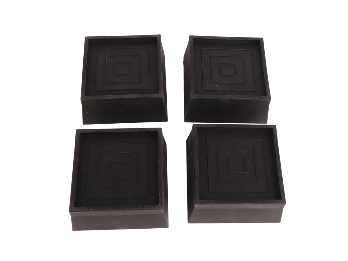 Base Elevadora De Muebles De Tpu Antideslizante E Impermeable De 2 Pulgadas Para Cama, Mesa Y Sofá.