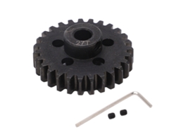 Piñón De Motor De 27 Dientes Para Coches Rc Arrma 1/7 1/8 Eje De Acero De 5 Mm Piezas De Mejora Rc Ara311057bl