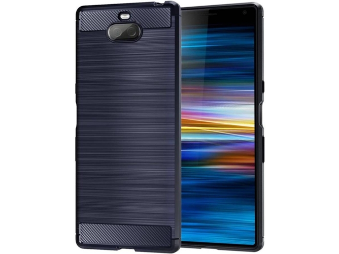Funda Sony Xperia 10 LMOBILE Carbono Azul