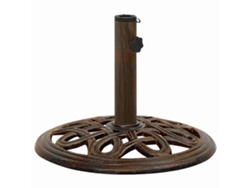Maison Exclusive - Base De Sombrilla De Hierro Fundido Bronce 40x40x32 Cm