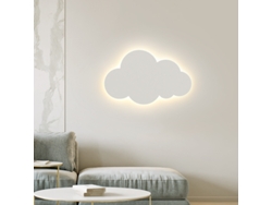 Aplique De Pared Moderno Para Interiores: Cúpula Acrílica Con Led Integrados — Incluye Tres Modos De Cambio De Color